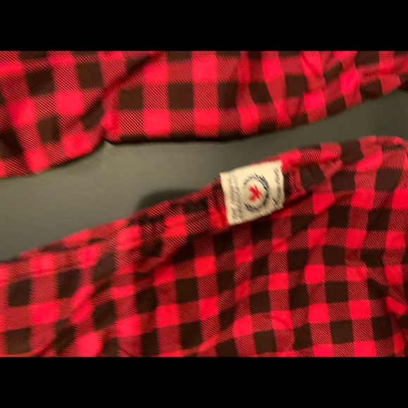 Cactus Black and Red Checker Button down - Picture 3 of 8